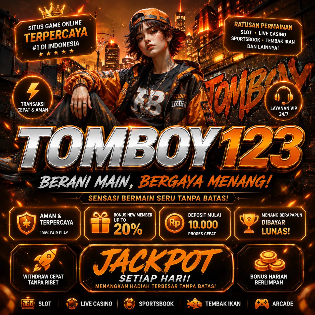 TOMBOY123 Banner